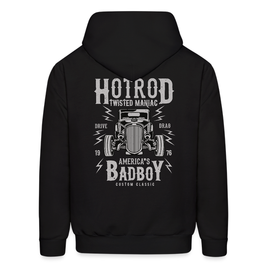 Twisted Hotrod Men's Hoodie - black