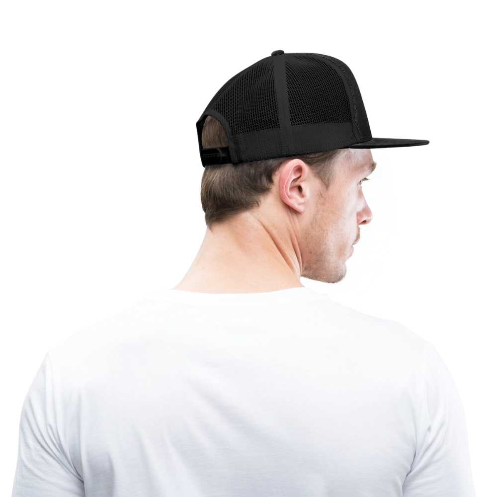 Spark Plug Trucker Hat - black/black
